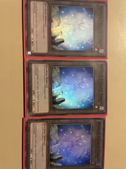 3x YuGiOh! World Legacy Token OP15-EN026 Super Rare Playset - Image 1