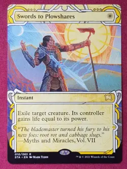 Magic The Gathering STRIXHAVEN MYSTICAL ARCHIVE SWORDS TO PLOWSHARES card MTG - Image 1