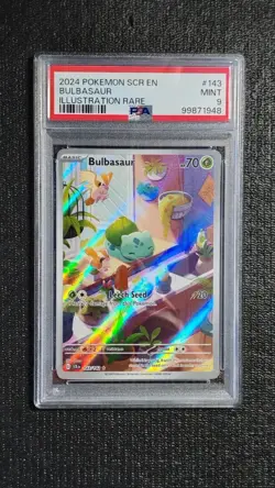 Pokemon Card Bulbasaur and Charizard lot PSA 9 Mint English - Image 2