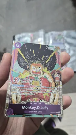 Bandai Card Fest 25-26 Afro Luffy Rufy Promo One Piece Tcg ENG - Image 2
