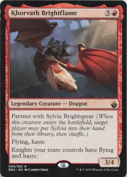 Khorvath Brightflame R Battlebond 9 - LP MTG - Image 1