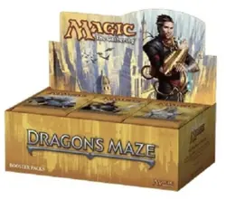 Throne Of Eldraine Booster Box And Dragons Maze￼ (￼ENGLISH) FACTORY SEALED ￼ - Image 1