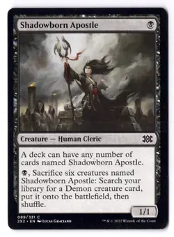 Shadowborn Apostle DMGD* Double Masters ENGLISH 089/331 mtg -UnltdCards - Image 1