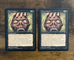 MTG - Necromancy - Visions (Near Mint) (2 cards included) - Image 1