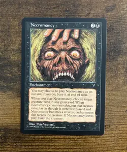 MTG - Necromancy - Visions (Near Mint) (2 cards included) - Image 2
