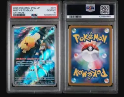 Pokemon PSA 10 Misty's Psyduck 071/063 Japanese SV9a Heat Wave Arena Art Rare - Image 1
