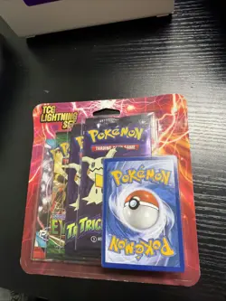 Pokemon TCG Lightning Set Paradox Rift Evolving Skies , 2 Trick Or Trade - Image 1