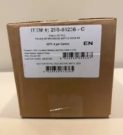 Pokemon Origin Forme Palkia VSTAR League Battle Deck CASE (6 per case) SEALED! - Image 1