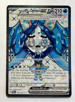 Pokemon Twilight Masquerade - WELLSPRING MASK OGERPON EX - 194/167 - NM/M - Image 1