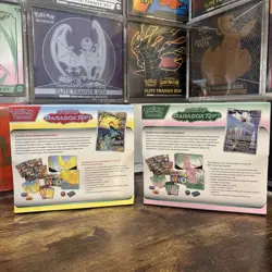 Pokemon Paradox Rift Elite Trainer Box ETBs Roaring Moon & Iron Valiant Sealed - Image 2