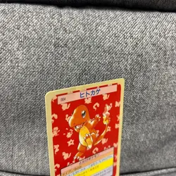 Charmander FILE No.004 Japanese Amada PP Card Prism Holo Vintage Pokemon - Image 4