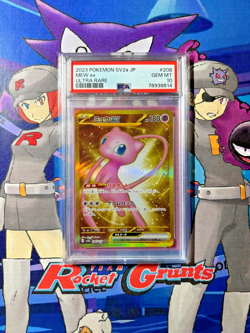 Pokemon (2023) Mew Ex SV2a JP Ultra Rare #208 PSA 10 - Image 1