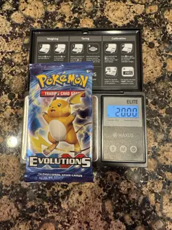 Pokemon TCG - XY Evolution Factory Sealed Boostet Pack Raichu Art 20.00g - Image 3