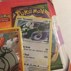 New Pokemon Forces of Nature 3 Foil, 2 Pack Blister + Coin - Image 3