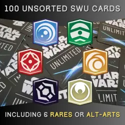 100 Star Wars Unlimited Unsorted Bulk Cards with Rares - R/UC/C/FOIL - FREE P&P - Image 1