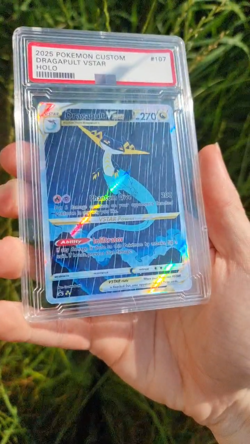 Dragapult VStar Pokemon TCG Custom Card Holo Full Art Rare - Image 2