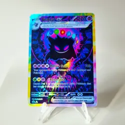Gengar ex Terastallize Pokemon Custom Card TCG Holo - Image 1