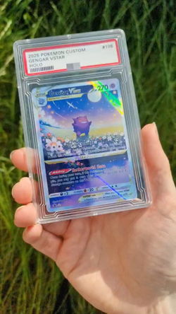 Gengar VStar Pokemon TCG Custom Card Holo Full Art Rare - Image 2