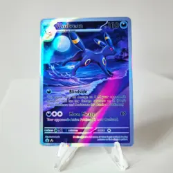 Umbreon Pokemon Custom Card TCG Holo Holographic Full Art SWSH129 - Image 1