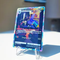 Garchomp Pokemon Pocket Custom Card TCG Holo Space Time Smackdown Holographic - Image 1