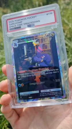 Garchomp Pokemon Pocket Custom Card TCG Holo Space Time Smackdown Holographic - Image 2