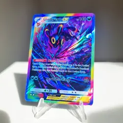 Umbreon ex Pokemon Pocket Custom Card TCG Holo Wisdom of Sea and Sky Holographic - Image 1
