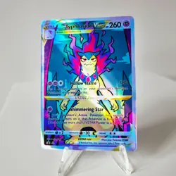 Hisuian Typhlosion VStar Pokemon TCG Custom Card Holo Full Art Rare - Image 1
