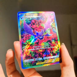 Crobat ex Pokemon Pocket Custom Card TCG Holo Wisdom of Sea and Sky Holographic - Image 2