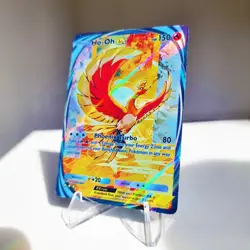 Ho-Oh ex Pokemon Pocket Custom Card TCG Holo Wisdom of Sea and Sky Holographic - Image 1