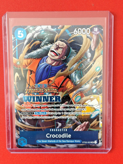 Crocodile Treasure Cruise Winner SR-ST03-003 One Piece Card English - Image 1