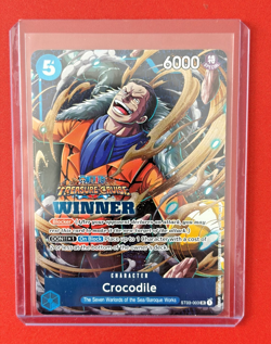 Crocodile Treasure Cruise Winner SR-ST03-003 One Piece Card English - Image 2