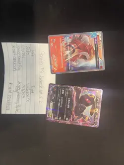 Pokemon TCG Japanese 2 Card Bundle Entei Umbreon EX - Image 3