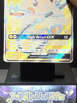 Pokemon Card Dedenne GX 195/214 Unbroken Bonds Full Art Ultra Rare Holo LP - Image 3
