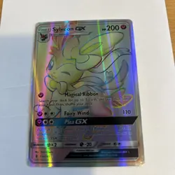 Pokemon Sylveon GX Guardians Rising TCG Card 158/145 Secret Rare - Image 1