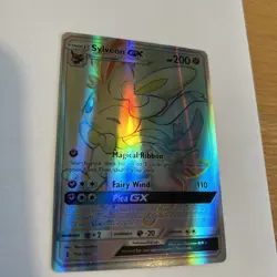 Pokemon Sylveon GX Guardians Rising TCG Card 158/145 Secret Rare - Image 2