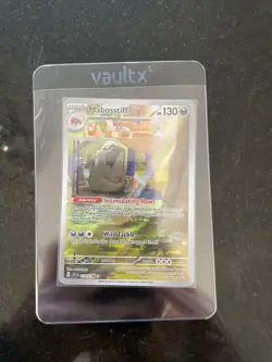 Mabosstiff 218/198 - Scarlet & Violet Base Set - Illustration Rare Pokemon Card - Image 1