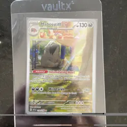 Mabosstiff 218/198 - Scarlet & Violet Base Set - Illustration Rare Pokemon Card - Image 2