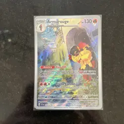 Pokemon Armarouge Card 203/198 IR Scarlet Violet Base Set - Image 1