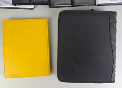 Lot of 10 Pokemon 4-Pocket Card Binders Yellow Bulbasaur Detective Pikachu - Image 3