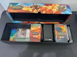 World of Warcraft TCG Trading Card Game Lot - Deckboxes & Foils - Tons Of Cards - Image 1