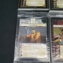 2004 History Anachronism Trading Card Game CCG Promo, 16 Sealed 10-Card Packs - Image 3