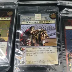2004 History Anachronism Trading Card Game CCG Promo, 16 Sealed 10-Card Packs - Image 5