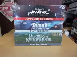 MTG AVATAR JUMPSTART + TARKIR + MURDERS KARLOV PLAY BOOSTER BOXES - Image 1