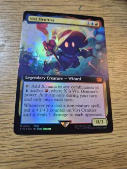 Vivi Ornitier (Foil Extended Art) MTG - FINAL FANTASY - 0514 rare version - Image 1
