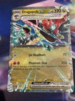 Pokemon TCG Dragapult ex 130/167 Double Rare Twilight Masquerade NM/M - Image 1