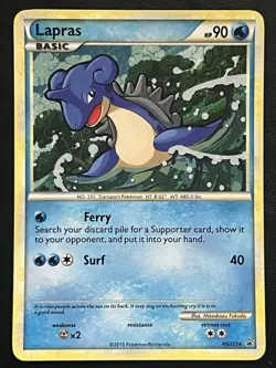 Pokemon Lapras Holo Promo HGSS14 NM - Image 1
