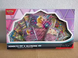 Pokemon TCG: Mimikyu ex & Alcremie ex Premium Collection Box (10 packs) - Image 1
