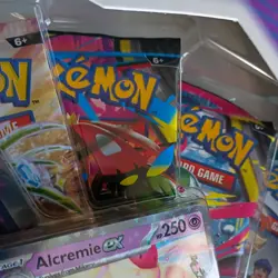 Pokemon TCG: Mimikyu ex & Alcremie ex Premium Collection Box (10 packs) - Image 4