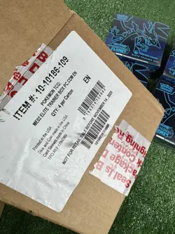Pokemon TCG: Phantasmal Flames Pokemon Center Elite Trainer Box Case x4 ETB ✅ - Image 3
