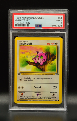 Jigglypuff 1st Edition 1999 Pokemon Jungle #54 WOTC PSA 9 Newly Graded - Image 1